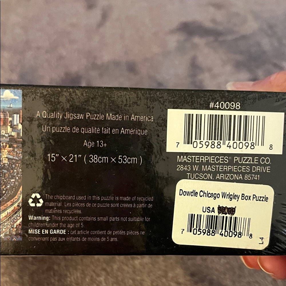Chicago Cubs Wrigleyville Puzzle.   500 pieces - Picture 4 of 4